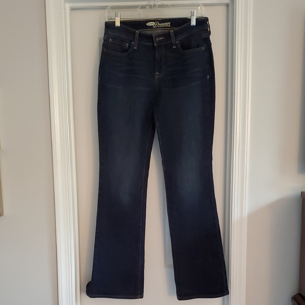 Lee Women's Deep Indigo Flare Jeans